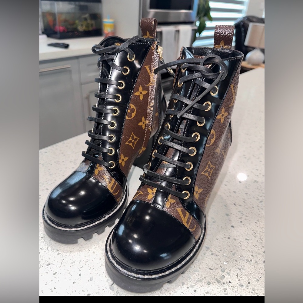Louis Vuitton star trail ankle boot